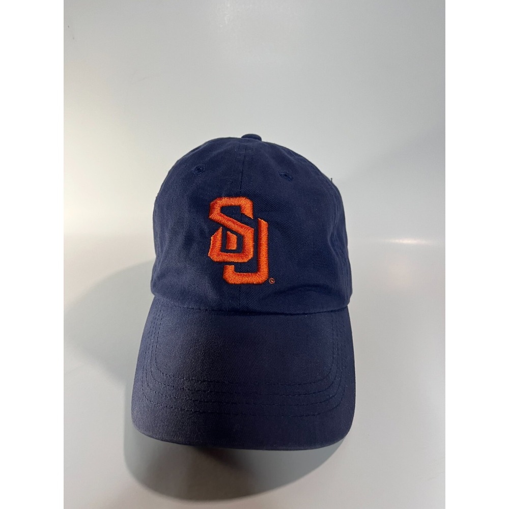 Syracuse University The Cuse Orangemen Adjustable Dad Hat Baseball Cap Navy